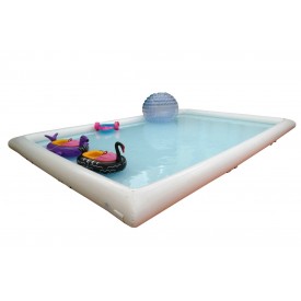 Bassin Gonflable Aquatique Blanc