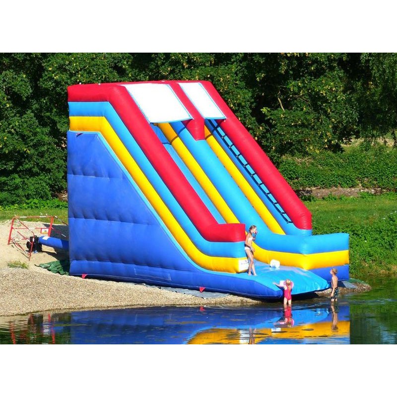 Toboggan Gonflable Aquatique Toboggan pour piscine Air et Volume