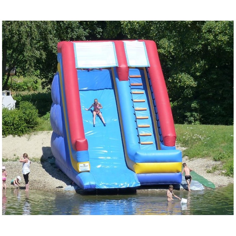 Toboggan Gonflable Aquatique Toboggan pour piscine Air et Volume