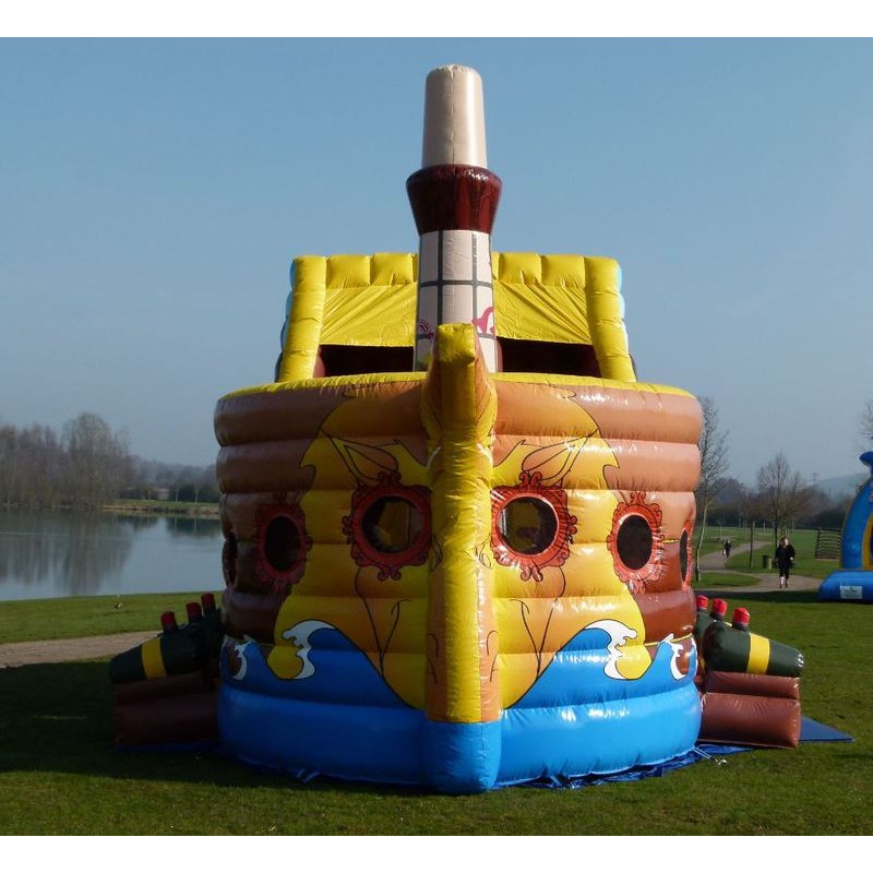 Bateau Pirate Gonflable Toboggan Pirate Air et Volume