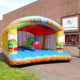 Train Bouncy Castle