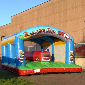 Fire Engine Bouncy Castle