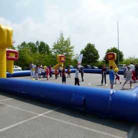 Adjustable Basketball Court