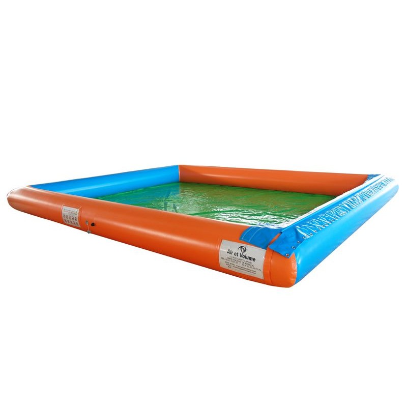 Bassin Aquatique Gonflable pour Toboggans Gonflables