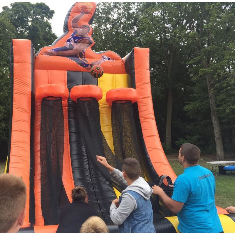 Basket Shoot Jeu Sportif Gonflable Paniers de Basket Gonflables