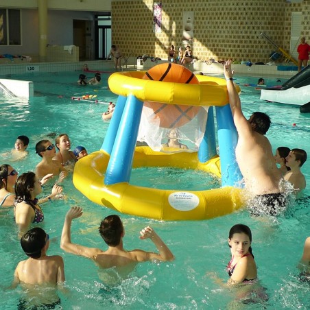 Basketball Aquatique - Panier de basket gonflable pour piscine