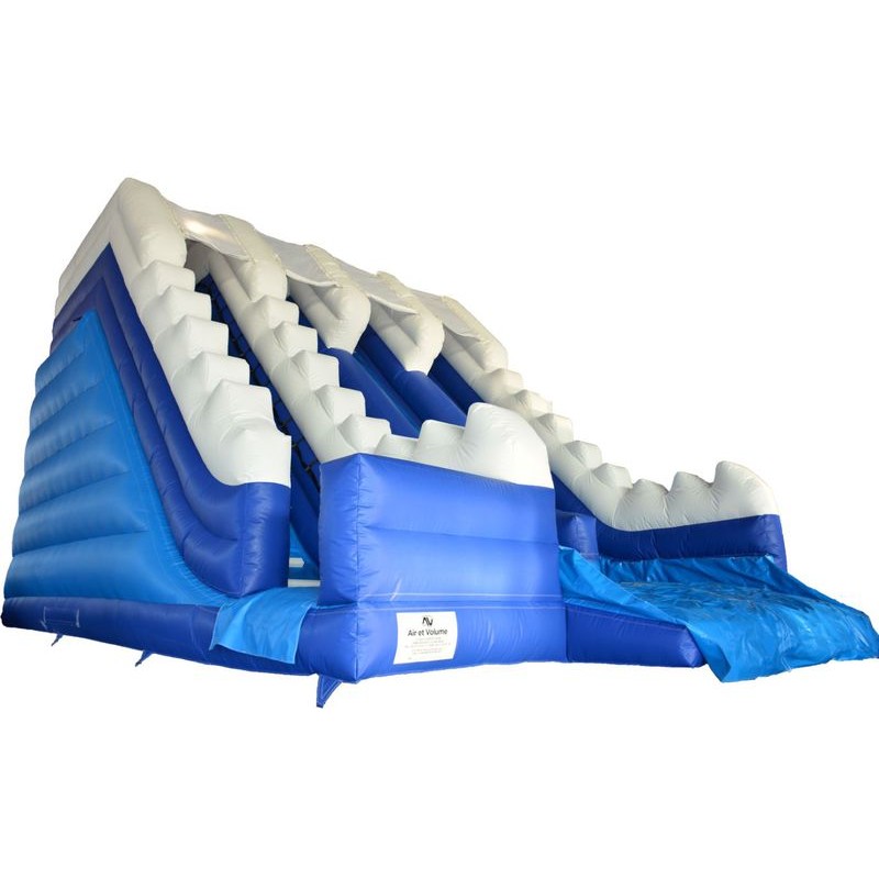 Toboggan de piscine gonflable, grand toboggan aquatique gonflable 3