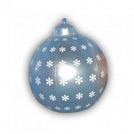 Lot de 10 Boules Argent 35cm