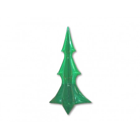 Lot de 5 Sapins Vert Uni 60cm