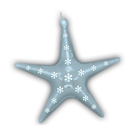 Lot de 10 Etoiles Argent 45cm