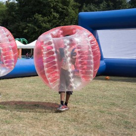 Bumper Ball Rouge Taille Adulte pour Bubble Foot