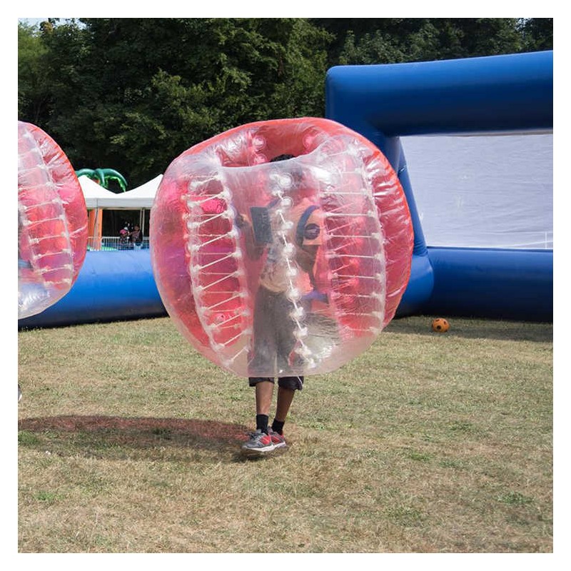 Bumper Ball Rouge Taille Adulte pour Bubble Foot