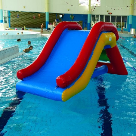 Toboggan Aquatique pour piscine - A poser sur l'eau