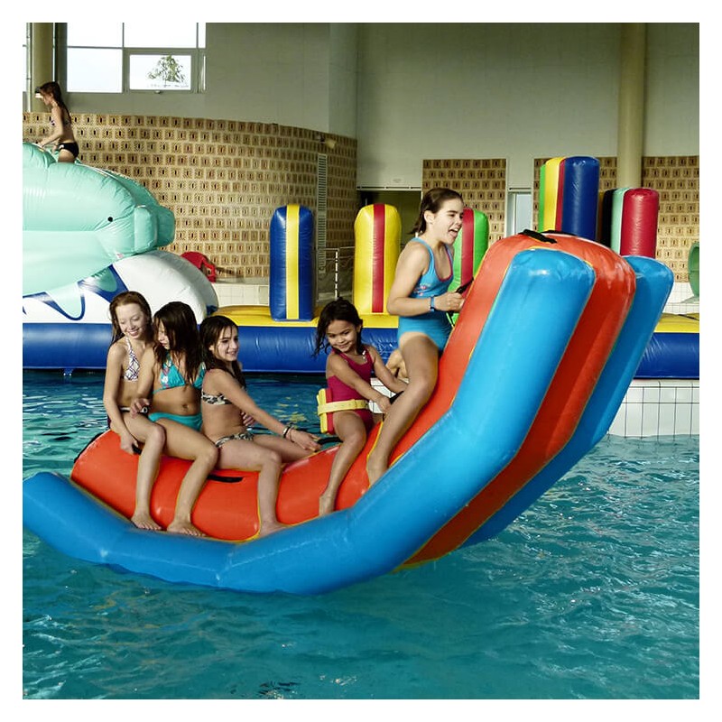 Jeu Gonflable Aquatique - Bascule pour Piscine - Air et Volume