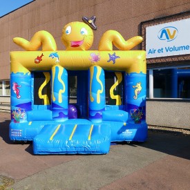 Octopus Bouncy Castle