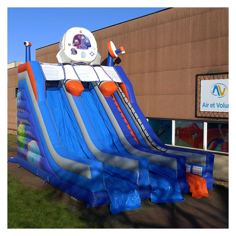 Grand Toboggan Gonflable Espace