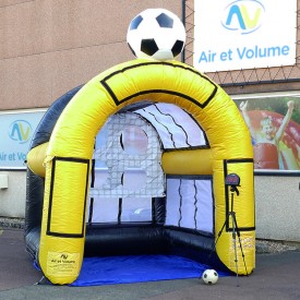 Soccer Goal Wall with Radar