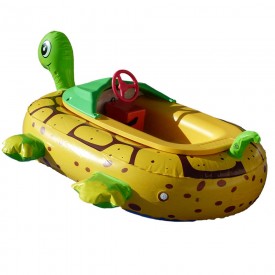Décor Tortue pour Bateau Tamponneur