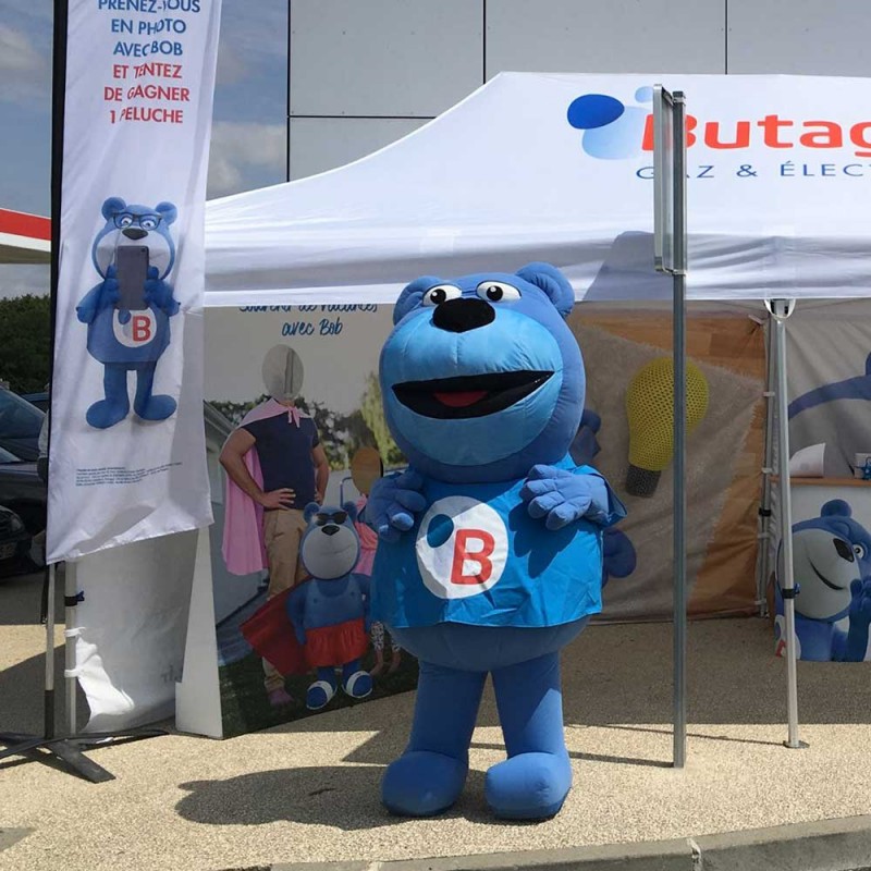 peluche ours butagaz