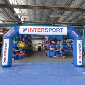 Arche Gonflable Publicitaire Intersport