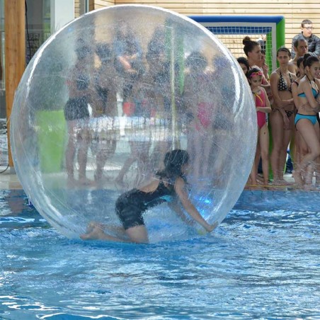 Bulle Transparente Gonflable Aquatique pour piscines et bassins