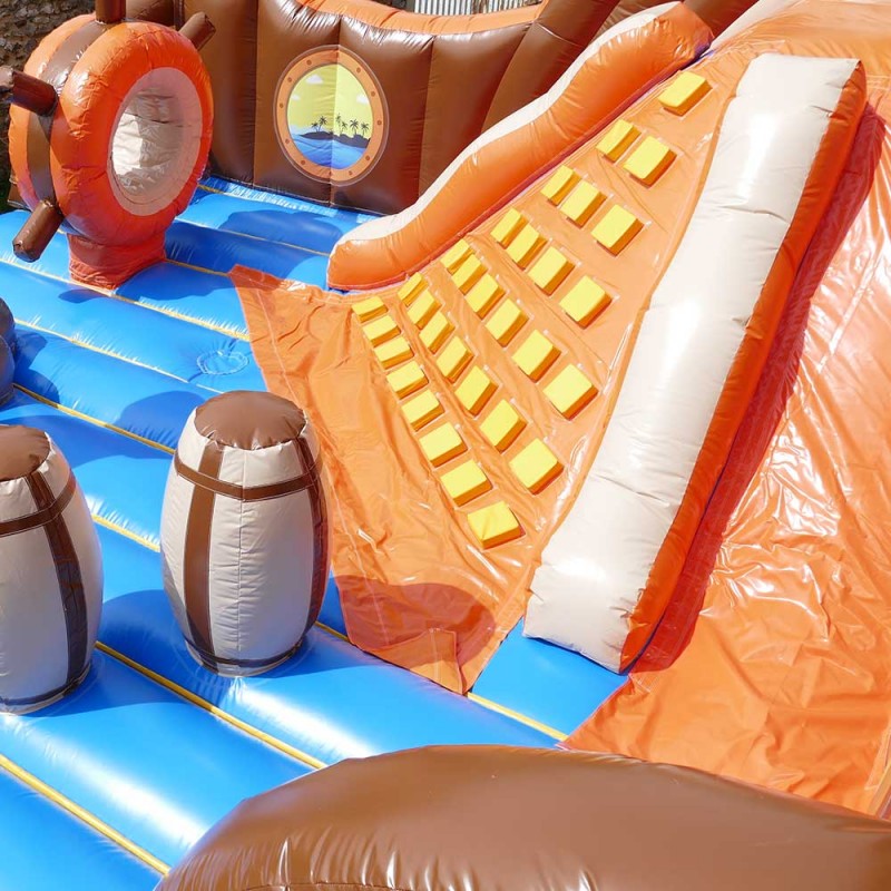 Vente château gonflable géant aquatique pirate