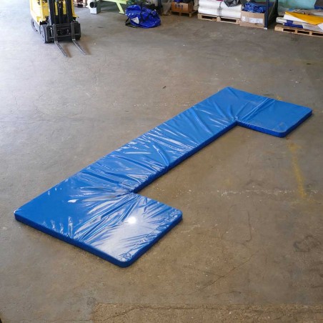 Tapis de mousse en forme de U