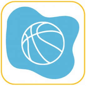 1 Mini Ballon de Basket