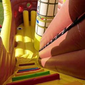 Toboggan Gonflable Bateau Pirate