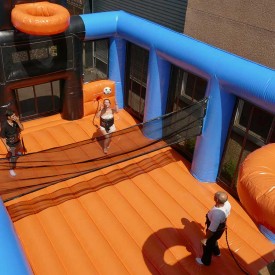 Arène Gonflable Multisport : Foot, Volley, Basket Handball