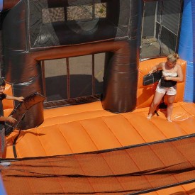 Arène Gonflable Multisport : Foot, Volley, Basket Handball