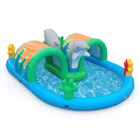 Bassin Gonflable Aquatique Dauphin