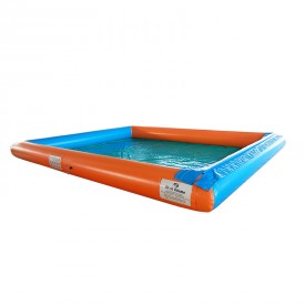 Bassin aquatique gonflable pour toboggan