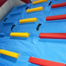 Parcours Gonflable Médiéval en 2 parties