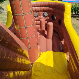 Toboggan Gonflable Bateau Pirate