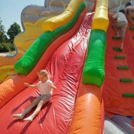 Toboggan Gonflable Magma Slide