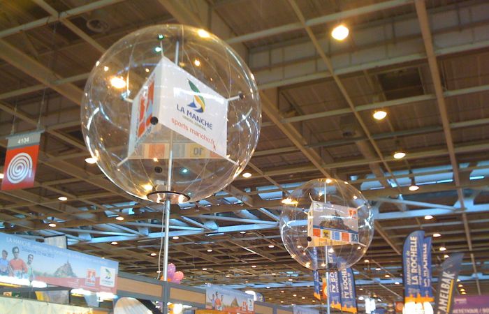 Vitribulle Gonflable - Vitrine d'Exposition