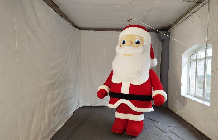 Père Noël Gonflable Géant