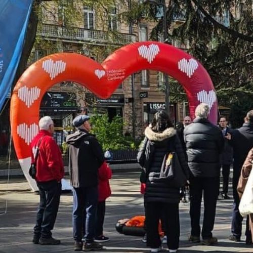 Arches Gonflables en forme de coeur