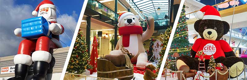 Décors Gonflables Noël