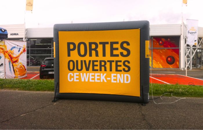 Petit ecran gonflale