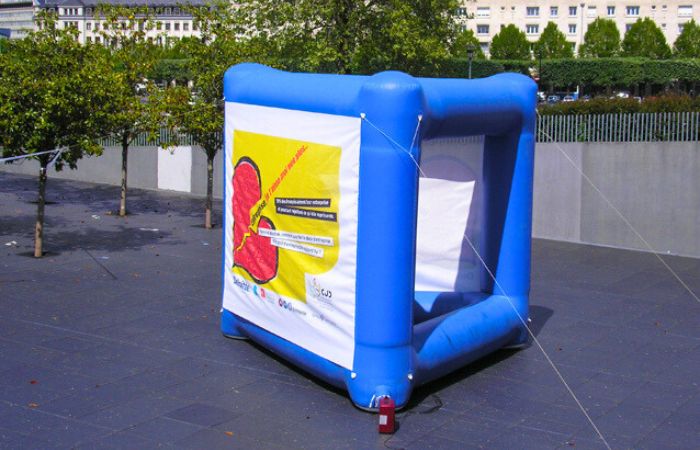 Tripode : Ecran 3 faces