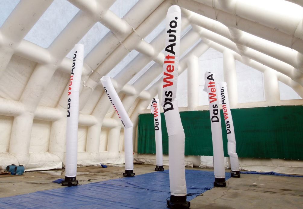 Nos réalisations de Sky Dancers Gonflables