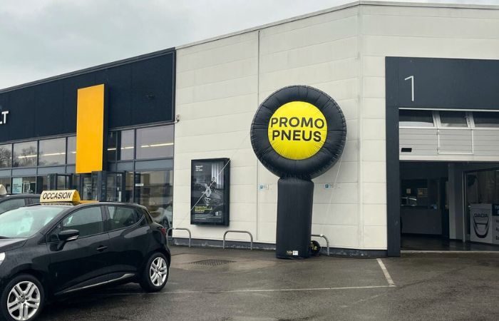 Colonne Pneu Gonflable