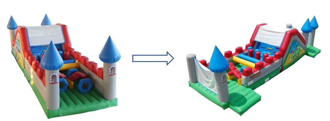 chateau gonflable sur-mesure
