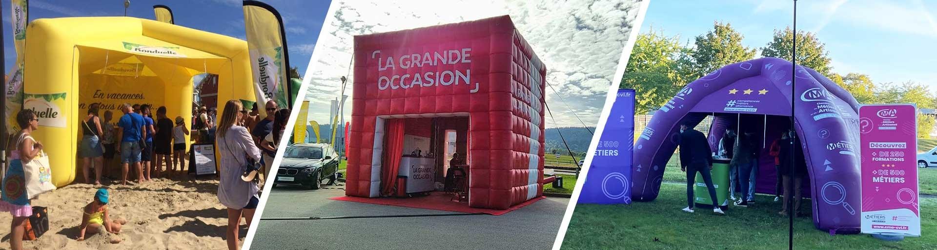 Tentes, Igloos et Stands Gonflables