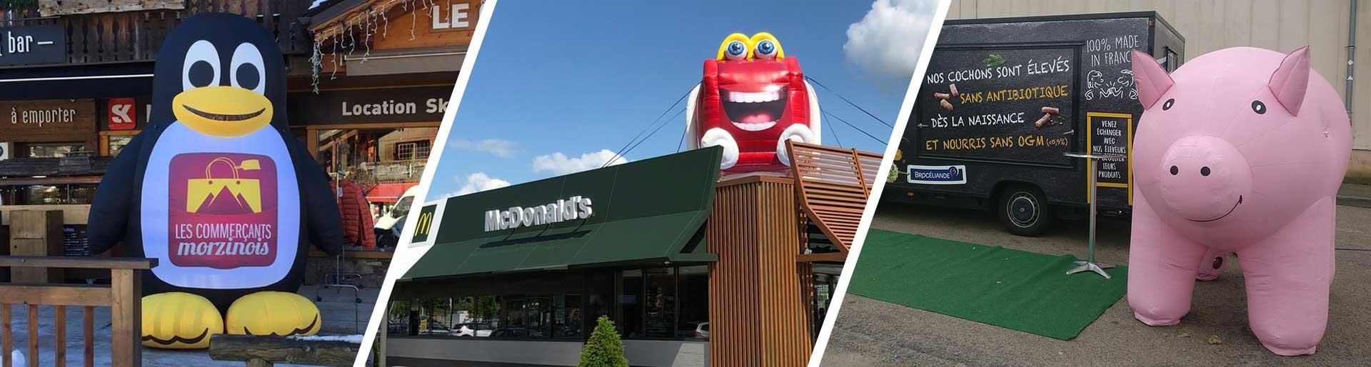 Décorations Gonflables pour Magasins