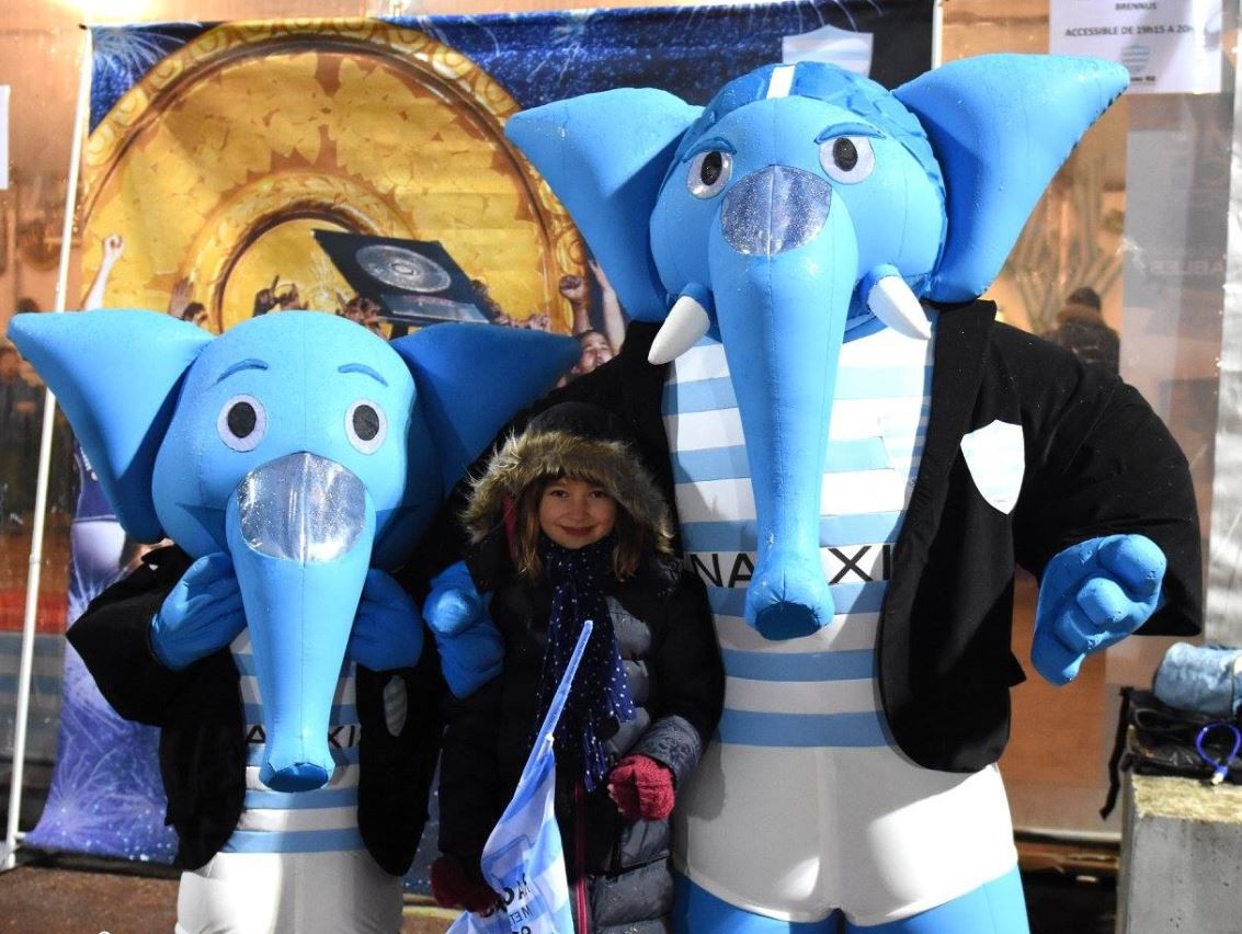 Costumes Gonflables - Mascottes Mahout Racing 92