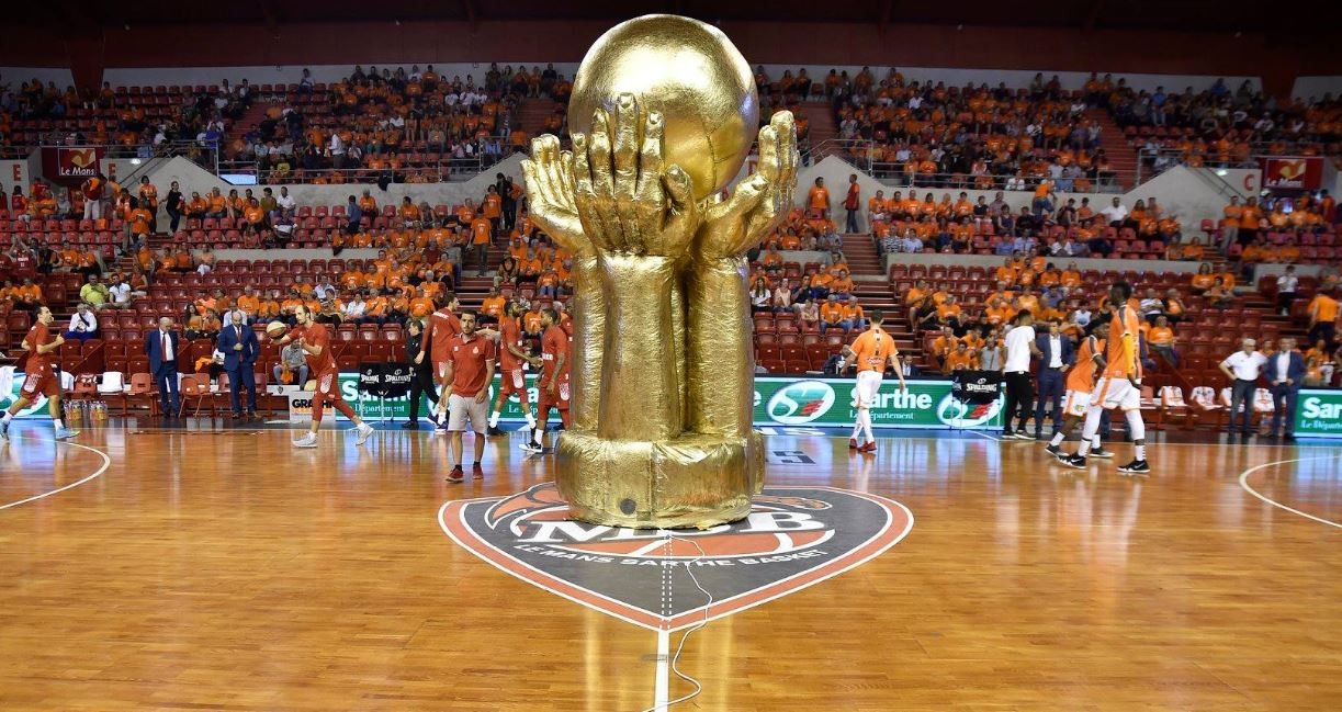 Structure Gonflable - Trophée Ligue Nationale de Basket (H=4m)