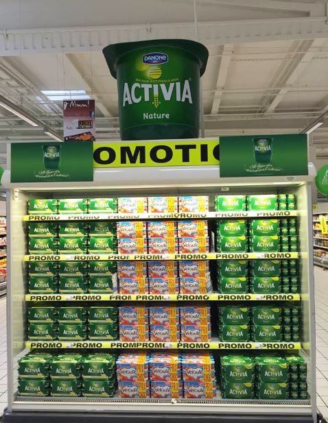 PLV Gonflable  - Yaourt Danone Activia